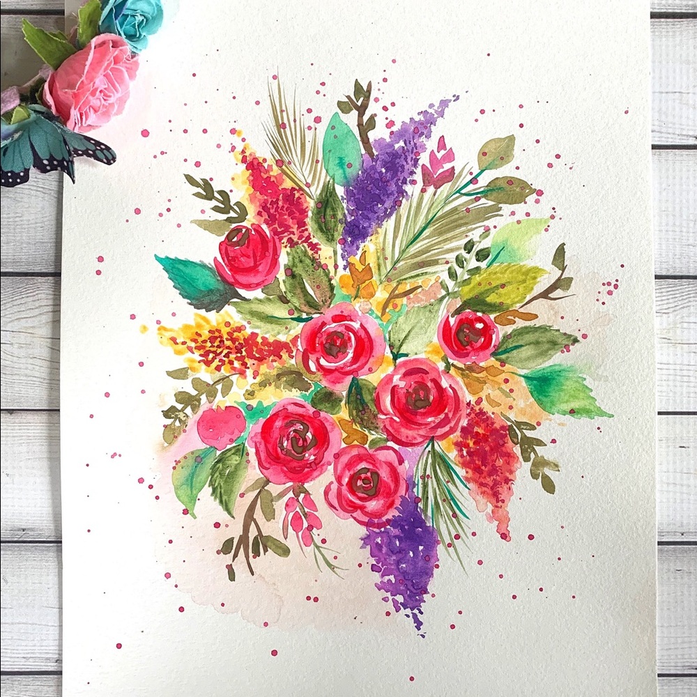 Original Artwork “Flower Power” by Som Vanguri
